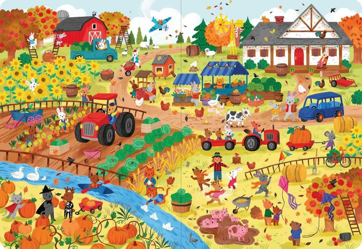 Produktbild Mein grosses Wimmelbuch – Im Herbst (Deutsch, Kathryn Selbert, 2024)