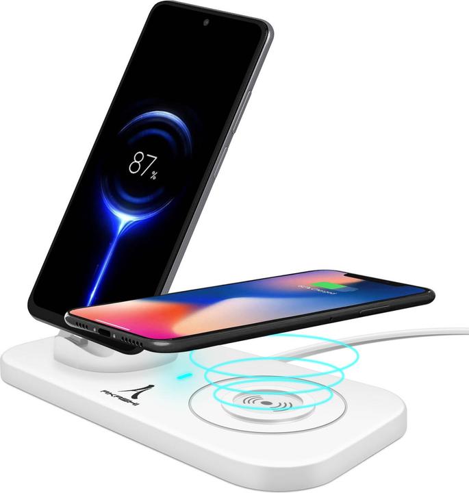 Produktbild Akashi USB-C / Lightning / Micro-USB / QI 4-in-1 Ladestation (10 W)