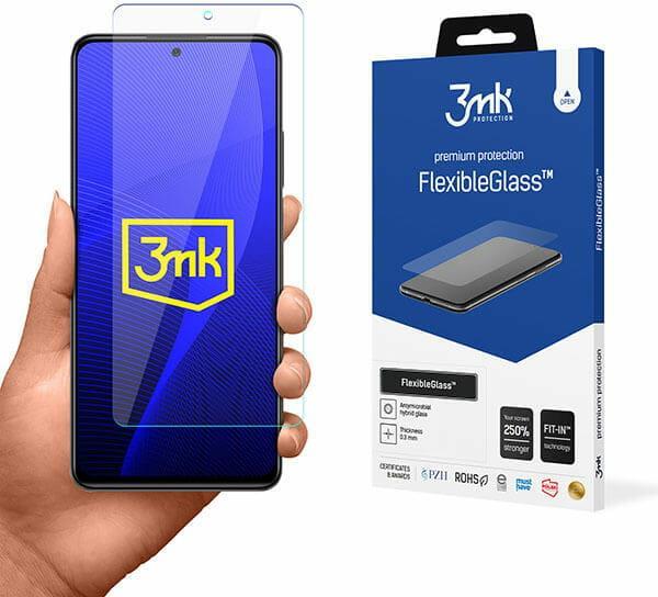 Image du produit 3MK hybrid glass Flexible 2.5D for Xiaomi Redmi Note 11 Pro 5G / Pro+ 5G (1 pièce(s), Xiaomi Redmi Note 11 Pro 5G)
