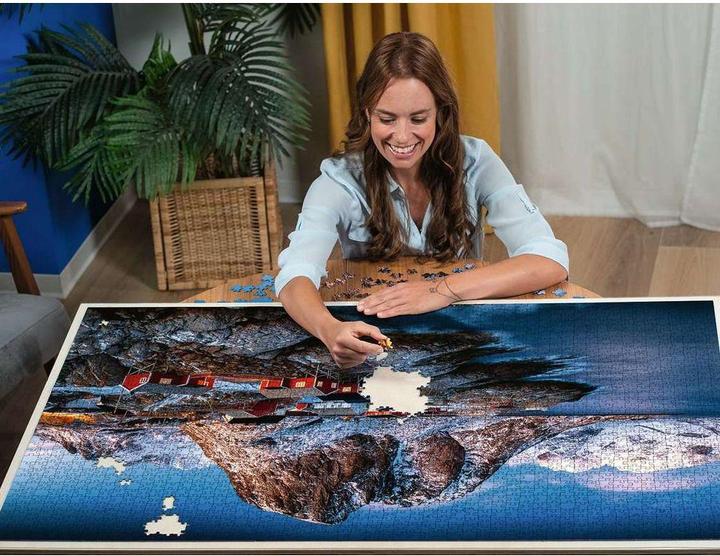 Produktbild Ravensburger Puzzle 3000 Teile Norwegen - Hamnoy, Lofoten (3000 Teile)
