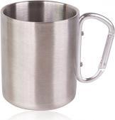 Immagine prodotto Accentra Set da bagno ADVENTURE COLLECTION con tazza in acciaio inox (350 ml) con manico a moschettone (Set di manicure)