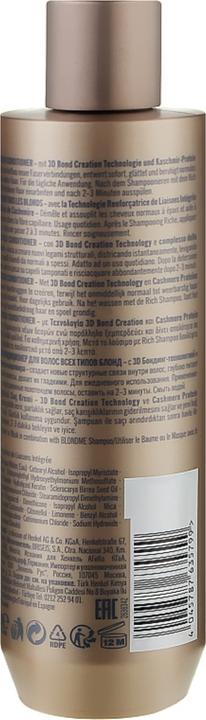 Actual product image Schwarzkopf Professional BlondMe All Blondes Rich Conditioner (250 ml)