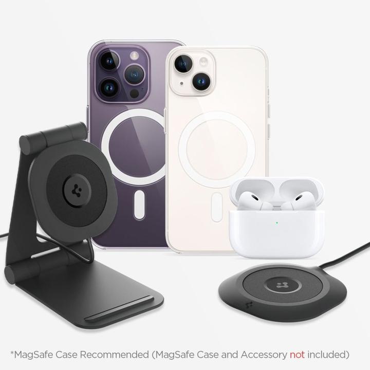 Produktbild Spigen Pf2101 Arcfield Magnetic Magsafe Wireless Charger Black (9 W)