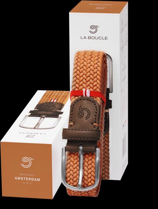 La Boucle Amsterdam Belt Super Stretch Orange (105)
