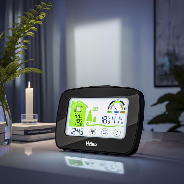 Actual product image Mebus 40902 Radio weather station