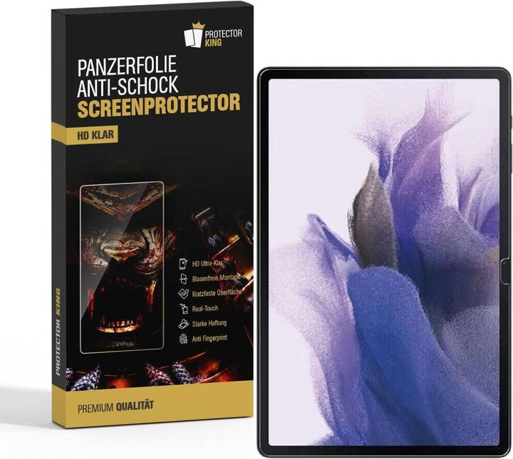 Produktbild Protectorking 3x Panzerfolie Anti-Shock HD Klar (3 Stück, Galaxy Tab S7)