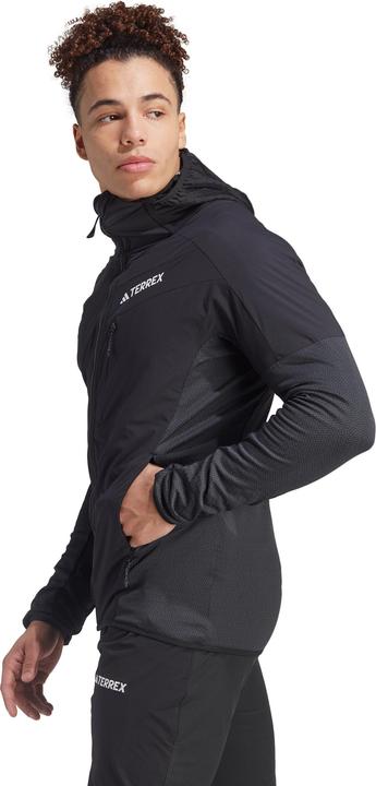 Immagine prodotto adidas Giacca in pile antivento con cappuccio Terrex Techrock (XXL)
