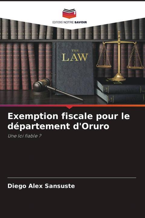 Actual product image Exemption fiscale pour le département d'Oruro (Diego Alex Sansuste, 2023)