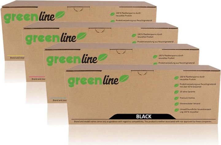 Produktbild Inkadoo greenline Multipack kompatibel zu Brother TN-242 / TN-246 enthält 4x Tonerkartusche (BK)