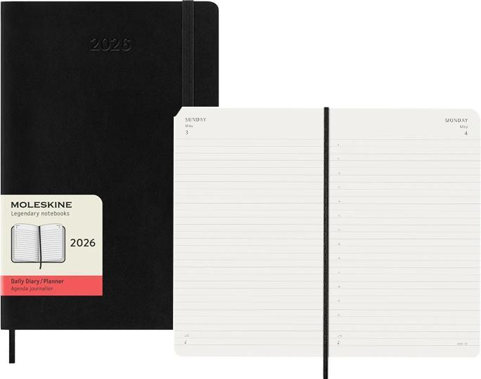 Image du produit Moleskine Agenda commercial Daily (13 x 21 cm, Anglais)