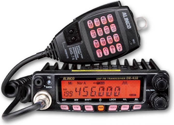 Produktbild Alinco UHF-Radio PNI DR-438-HE, 200CH, 400-470 MHz, DTMF, Squelch, 13,8 V, 1024DCS-50CTCSS
