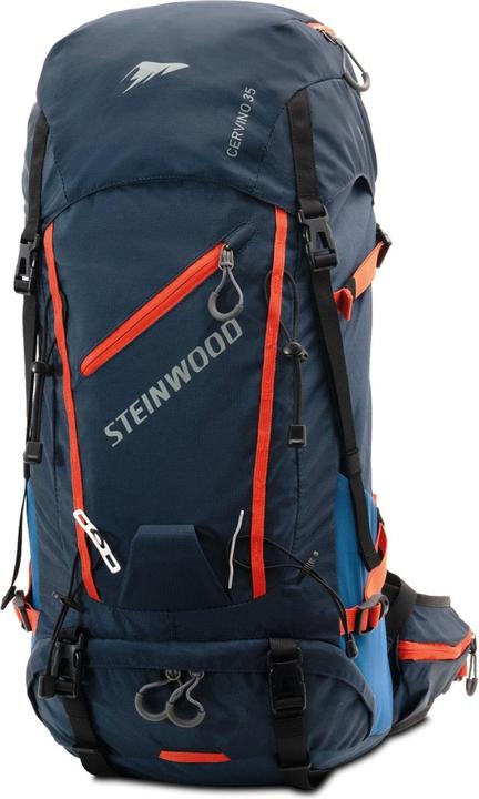 Steinwood Wanderrucksack 35L - Wasserabweisend, mit Regenschutz & Rückenbelüftung (35 l)