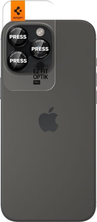 Produktbild Spigen AGL05217 (2 Stück, Apple iPhone 14 Pro, Apple iPhone 15 Pro, Apple iPhone 14 Pro Max, Apple iPhone 15 Pro Max)