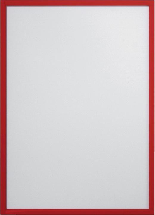 Franken Pochette magnétique / porte-documents, DIN A4, rouge en film rigide, mat, indélébile, épaisseur
