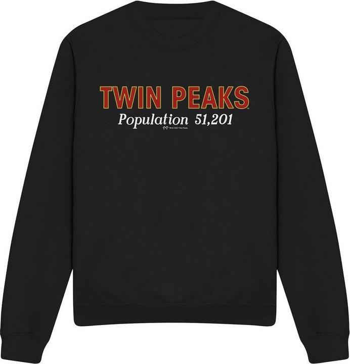 Immagine prodotto Twin Peaks Population Felpa Adulto Unisex (S)