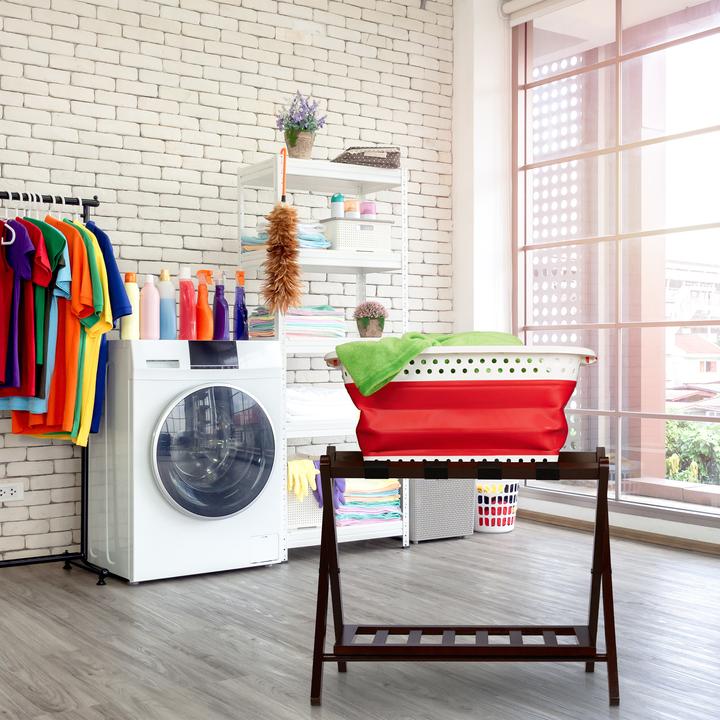 Actual product image Relaxdays suitcase rack (Suitcase rack)