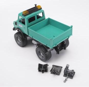 Actual product image Bruder lattice pallet, rope winch
