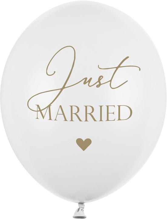 Produktbild Partydeco Just Married (6 x)