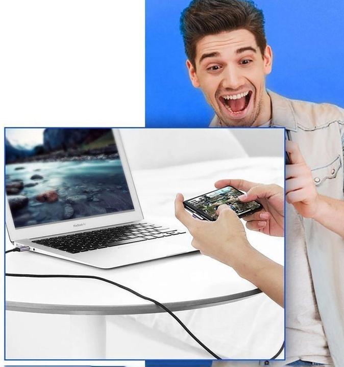 Produktbild Ugreen USB A — USB C (3 m, USB 2.0)