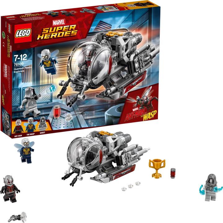 Actual product image LEGO Marvel Super Heroes Explorers of the Quantum Realm (76109, LEGO Marvel)