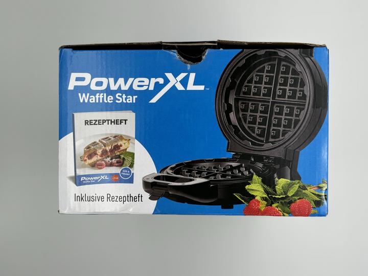 Actual product image MediaShop POW XL Waffle Iron Waffle Star (EU plug)