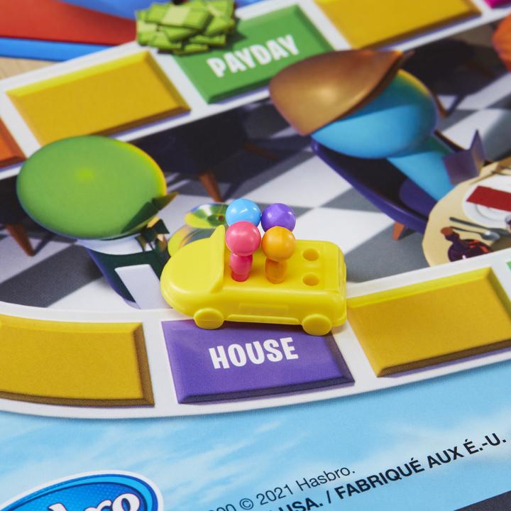 Actual product image Hasbro Gaming Spiel Des Lebens (Dutch)