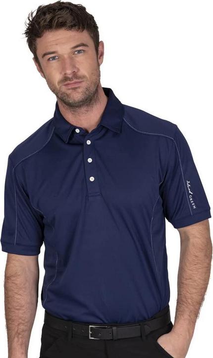 Produktbild Island Green Poloshirt Abgesteppt Emblem (S)