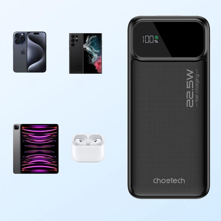 Produktbild Choetech 30000 mAh (30000 mAh, 22.50 W)