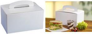 Produktbild Papstar Lunch-Box, eckig mit Tragegriff (20 x)