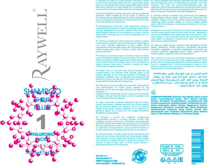 Actual product image Raywell Shine Filler Shampoo (1000 ml, Liquid shampoo)