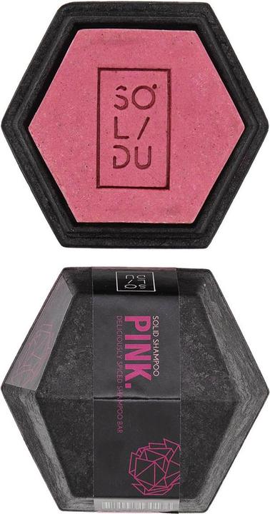Actual product image Solidu Shampoo Bar Pink (Dry shampoo)
