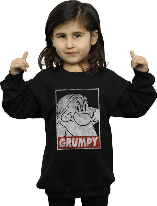 Produktbild Disney Snow White Grumpy Dwarf Poster Sweatshirt Mädchen (140, 146)