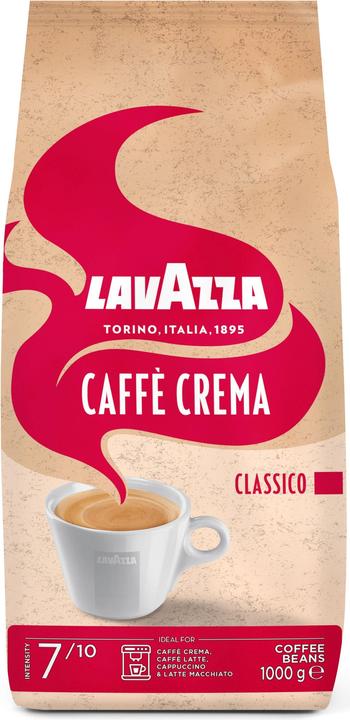 Lavazza café crème (1000 g, Torréfaction moyenne)