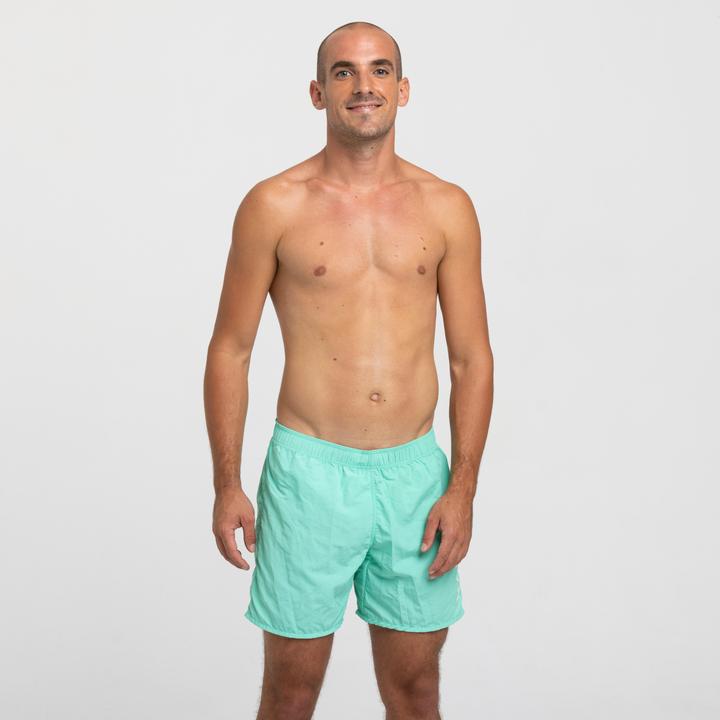 Actual product image Nabaiji Men's swimming shorts - 100 green (L)