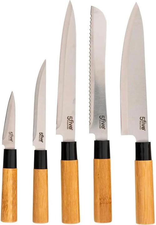 Produktbild 5Five Set aus Messern und Küchenutensilien - Bambus - 11-teilig