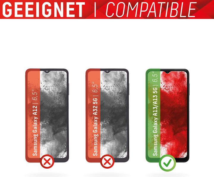 Image du produit Displex Real Glass, 2D Panzerglas (1 pièce(s), Samsung Galaxy A13 5G)