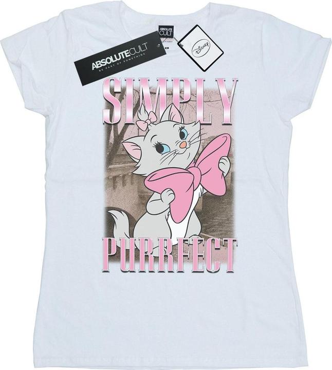 Immagine prodotto Disney Aristocats Marie Simply Purrfect Homage Maglietta Donna (L)