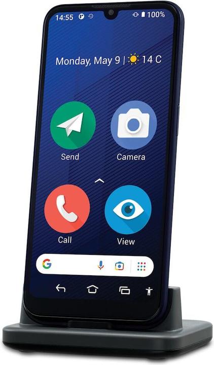 Actual product image Doro 8200 (64 GB, Black, 6.10", Dual SIM, 16 Mpx, 4G)
