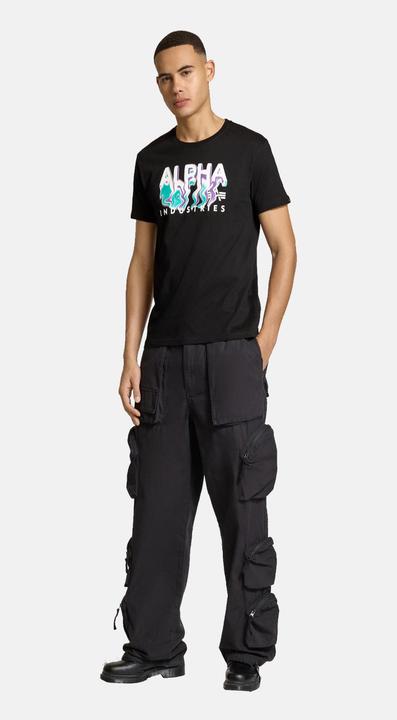Actual product image Alpha Industries T-Shirt NEBULA Kurzarmshirt (S)