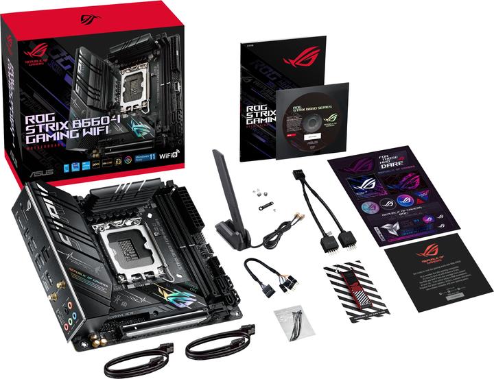 Actual product image ASUS ROG STRIX B660-I GAMING (LGA 1700, Intel B660, Mini-ITX)