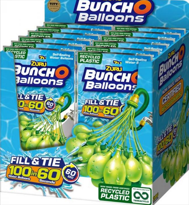 Zuru 100 ™ Water Bombs Bunch O Balloons assorted colours (100 x)