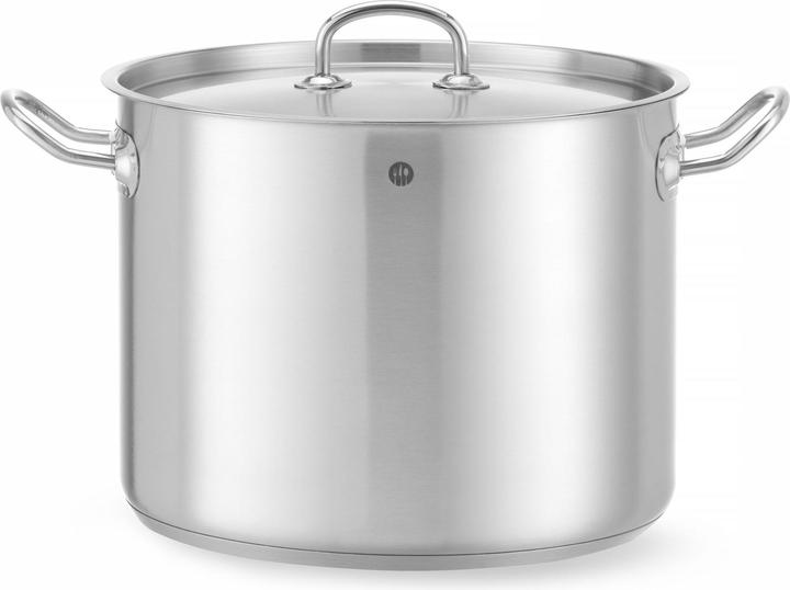 Immagine prodotto Hendi Pentola per verdure con coperchio 13,5 l 280x220 mm Cucina Li (28 cm, Pirofila + casseruola, Acciaio inossidabile)
