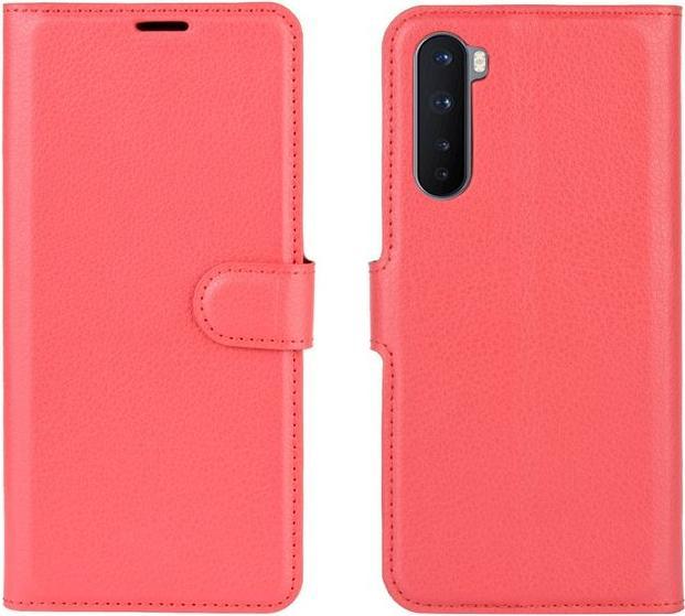 Produktbild MU Classic Litchi Leder Bookcover Series (OnePlus Nord)