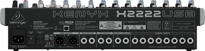 Produktbild Behringer Xenyx X2222USB (Studio- und Livemixer)