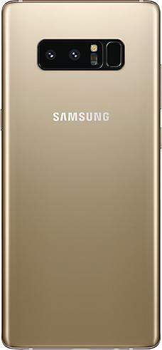 Actual product image Samsung Galaxy Note8 EU (64 GB, Midnight Black, 6.30", Hybrid Dual SIM, 12 Mpx, 4G)