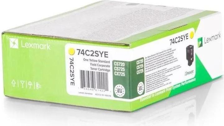 Produktbild Lexmark 74C2SYE Corporate (Y)