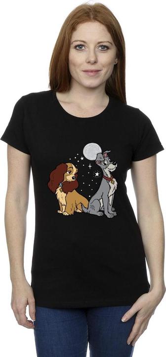 Immagine prodotto Disney Lady And The Tramp Moon Maglietta Donna (XL)