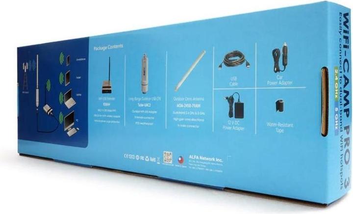 Image du produit Alfa Network Camp-Pro 3 (433 Mbit/s)