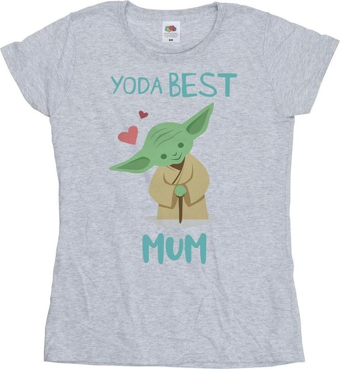 Star Wars Yoda Best Mum TShirt (L)