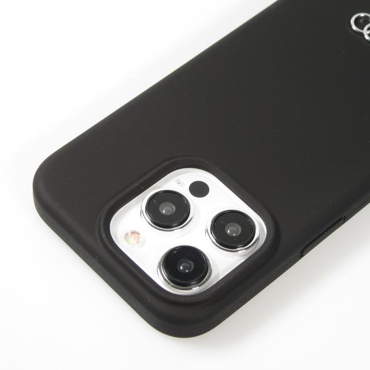 Image du produit Audi Etui silicone iPhone 15 Pro Max 6.7" czarny/black hardcase AU-LSRIP15PM-Q3/D1-BK (Apple iPhone 15 Pro Max)